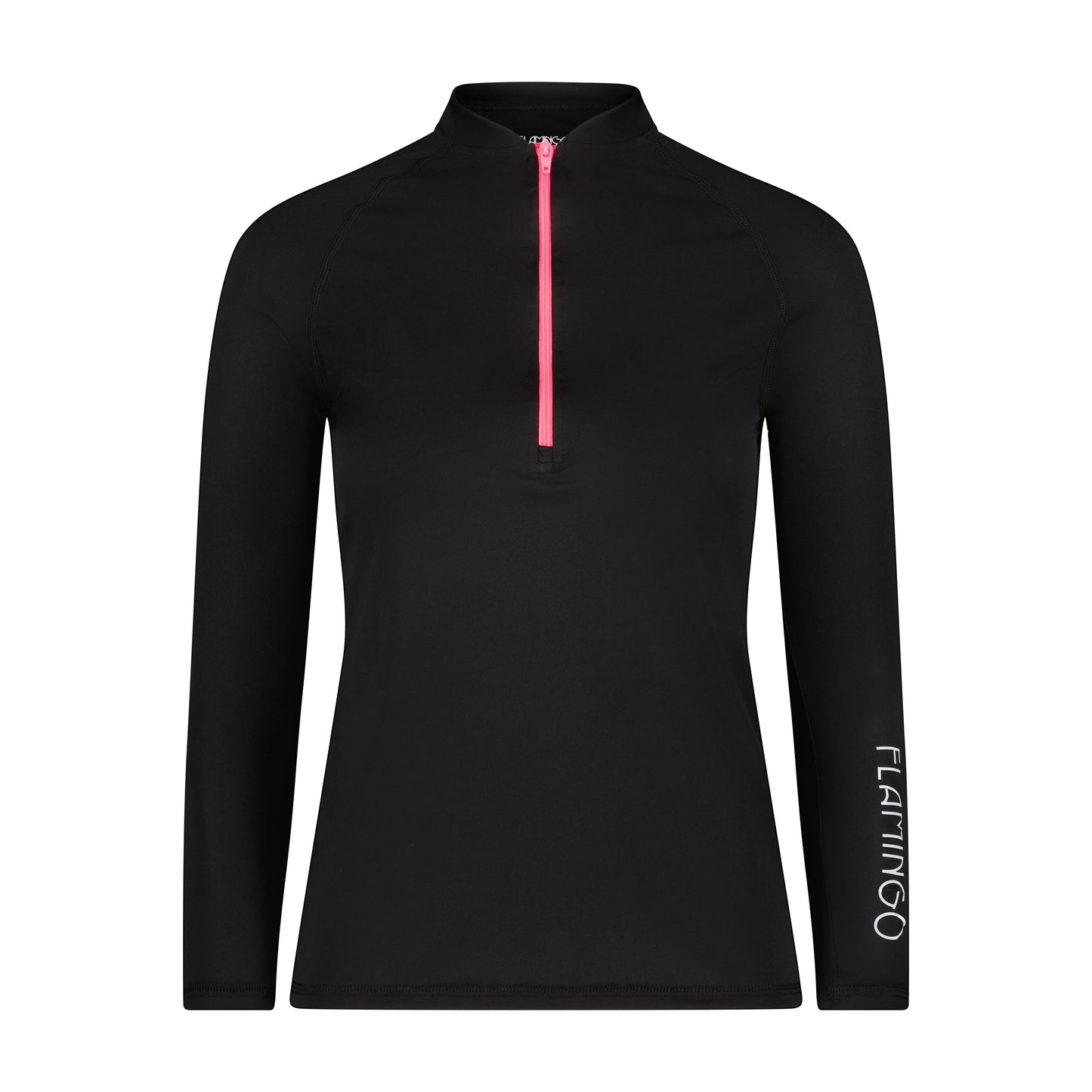 Half Zip Logo Top