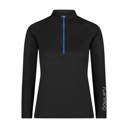 Half Zip Logo Top