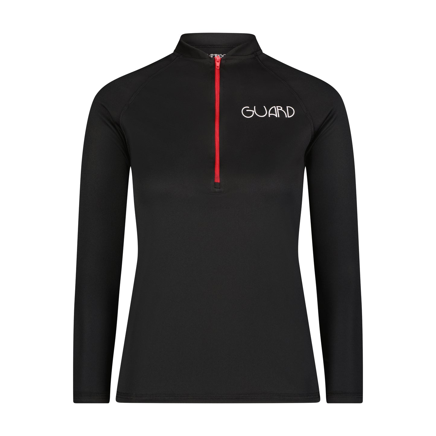 Half Zip Logo Top