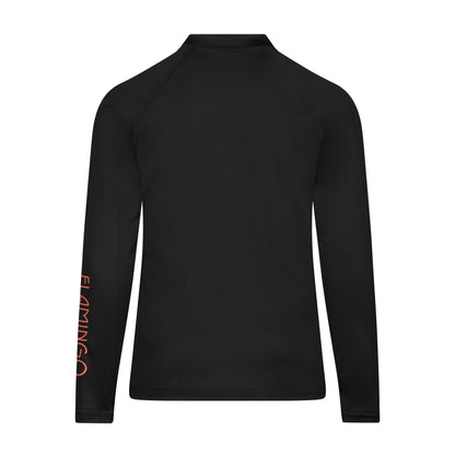 Girls Half Zip Logo Top